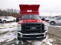 Vermillion Red - F350 Super Duty XL Regular Cab 4x4 Dump Truck Photo No. 3