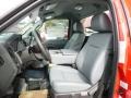 Vermillion Red - F350 Super Duty XL Regular Cab 4x4 Dump Truck Photo No. 10