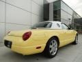 2002 Inspiration Yellow Ford Thunderbird Premium Roadster  photo #4