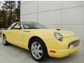 Inspiration Yellow 2002 Ford Thunderbird Premium Roadster Exterior