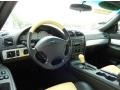 2002 Ford Thunderbird Inspiration Yellow Interior Dashboard Photo