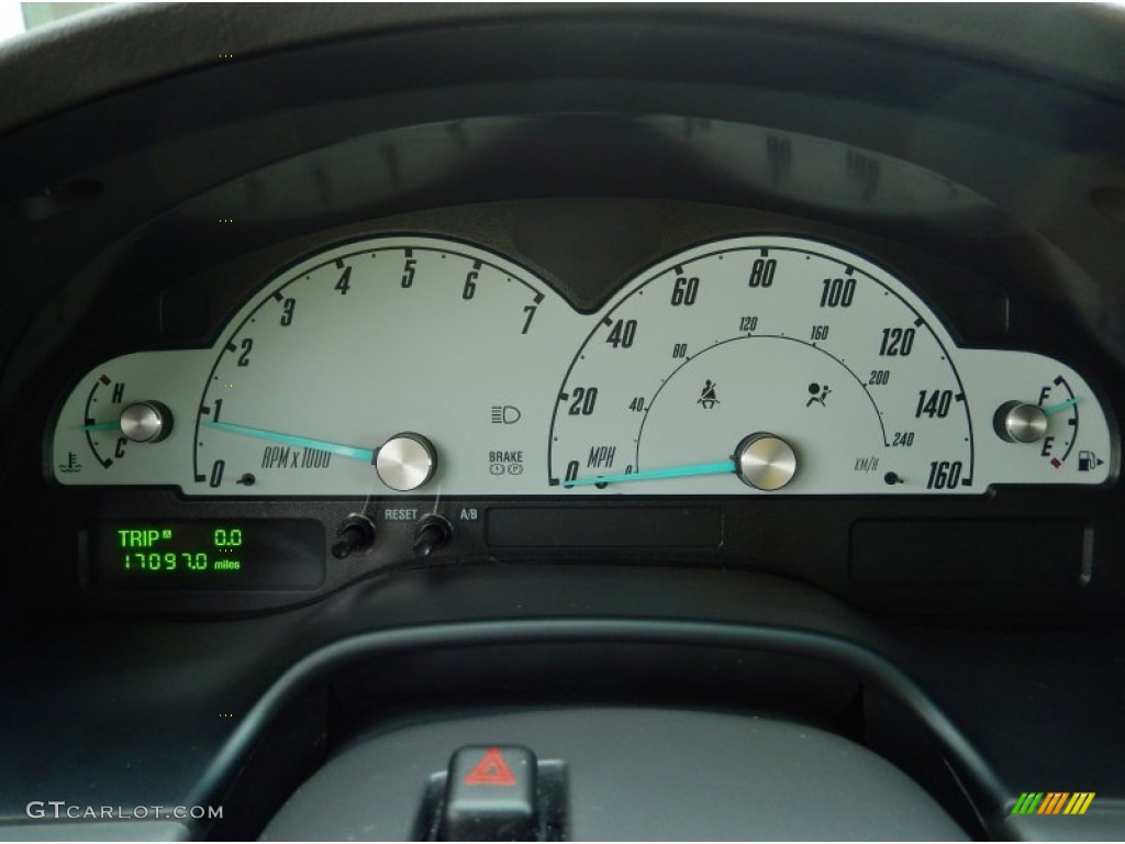 2002 Ford Thunderbird Premium Roadster Gauges Photos