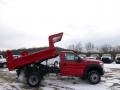 2014 Vermillion Red Ford F450 Super Duty XL Regular Cab 4x4 Dump Truck #91092001