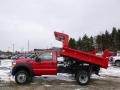 2014 Vermillion Red Ford F450 Super Duty XL Regular Cab 4x4 Dump Truck  photo #5