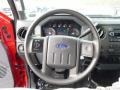 2014 Vermillion Red Ford F450 Super Duty XL Regular Cab 4x4 Dump Truck  photo #18