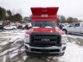 Vermillion Red - F350 Super Duty XL Regular Cab 4x4 Dump Truck Photo No. 3