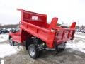 2014 Vermillion Red Ford F350 Super Duty XL Regular Cab 4x4 Dump Truck  photo #6