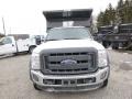 Oxford White - F450 Super Duty XL Regular Cab 4x4 Dump Truck Photo No. 3