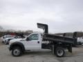 Oxford White - F450 Super Duty XL Regular Cab 4x4 Dump Truck Photo No. 5