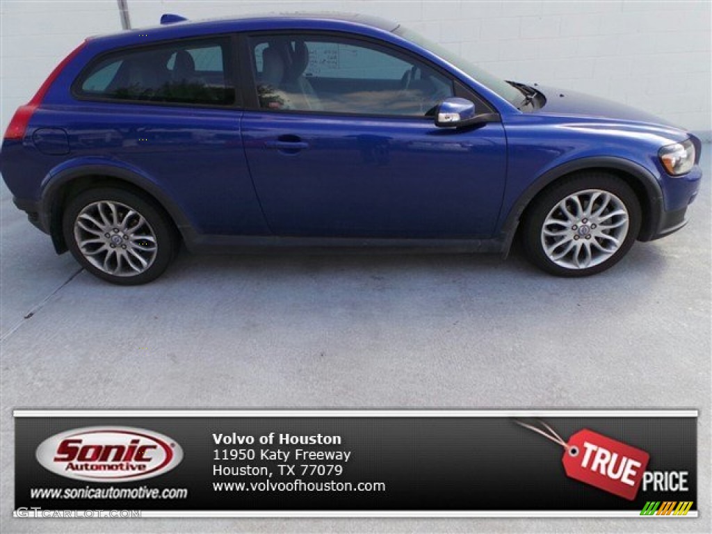 2008 C30 T5 Version 1.0 - Brilliant Blue Pearl / Off Black photo #1