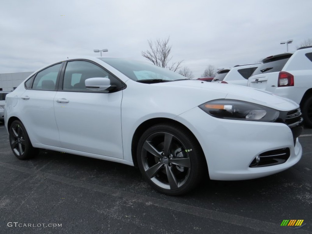 Bright White 2014 Dodge Dart GT Exterior Photo #91110023