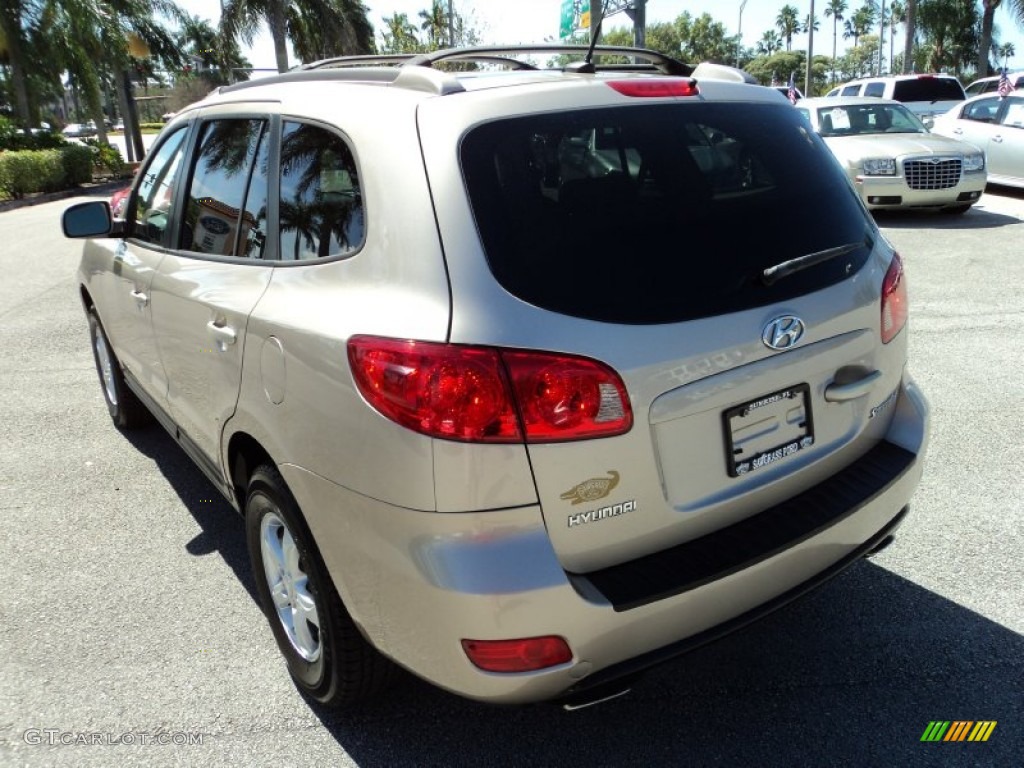 2007 Santa Fe GLS - Golden Beige / Beige photo #9