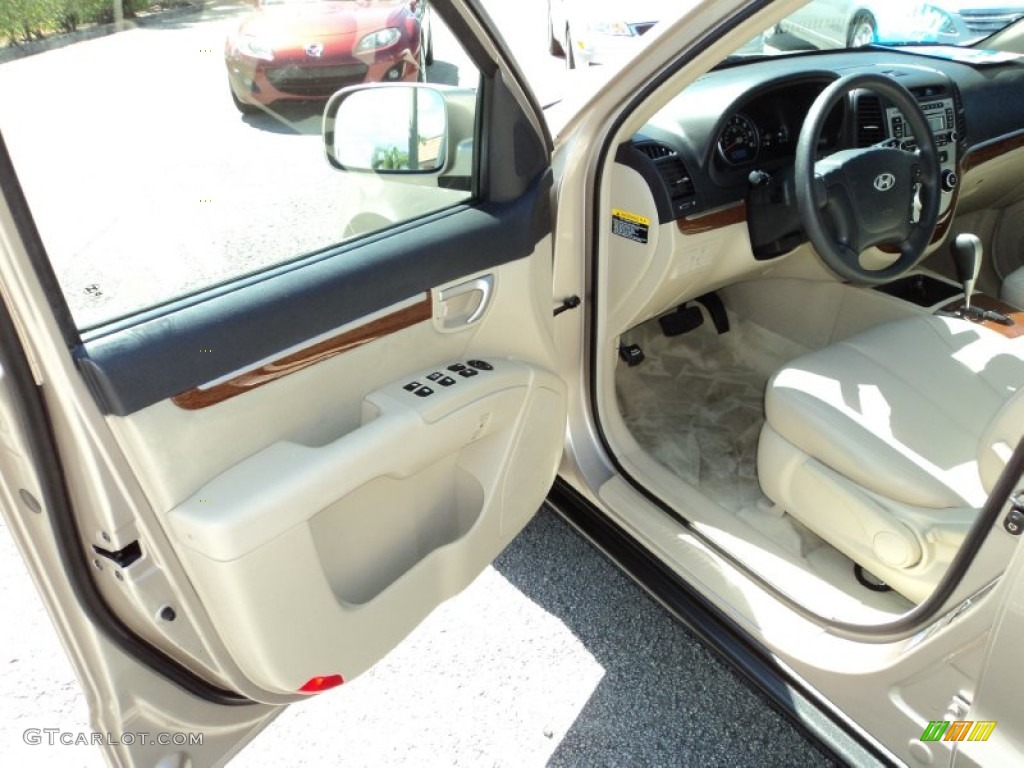 2007 Santa Fe GLS - Golden Beige / Beige photo #17