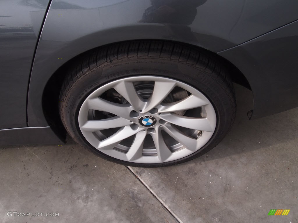 2013 3 Series 335i Sedan - Mineral Grey Metallic / Black photo #10