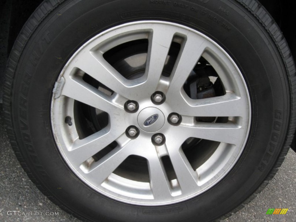 2007 Edge SE AWD - Black / Medium Light Stone photo #9