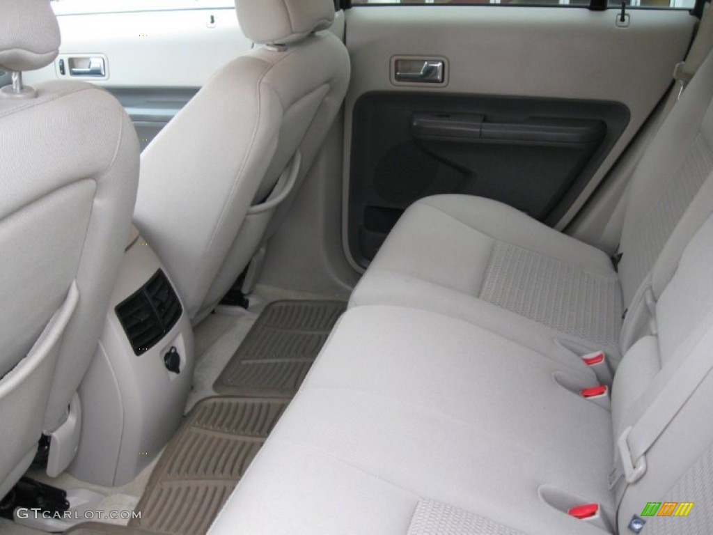 2007 Edge SE AWD - Black / Medium Light Stone photo #13