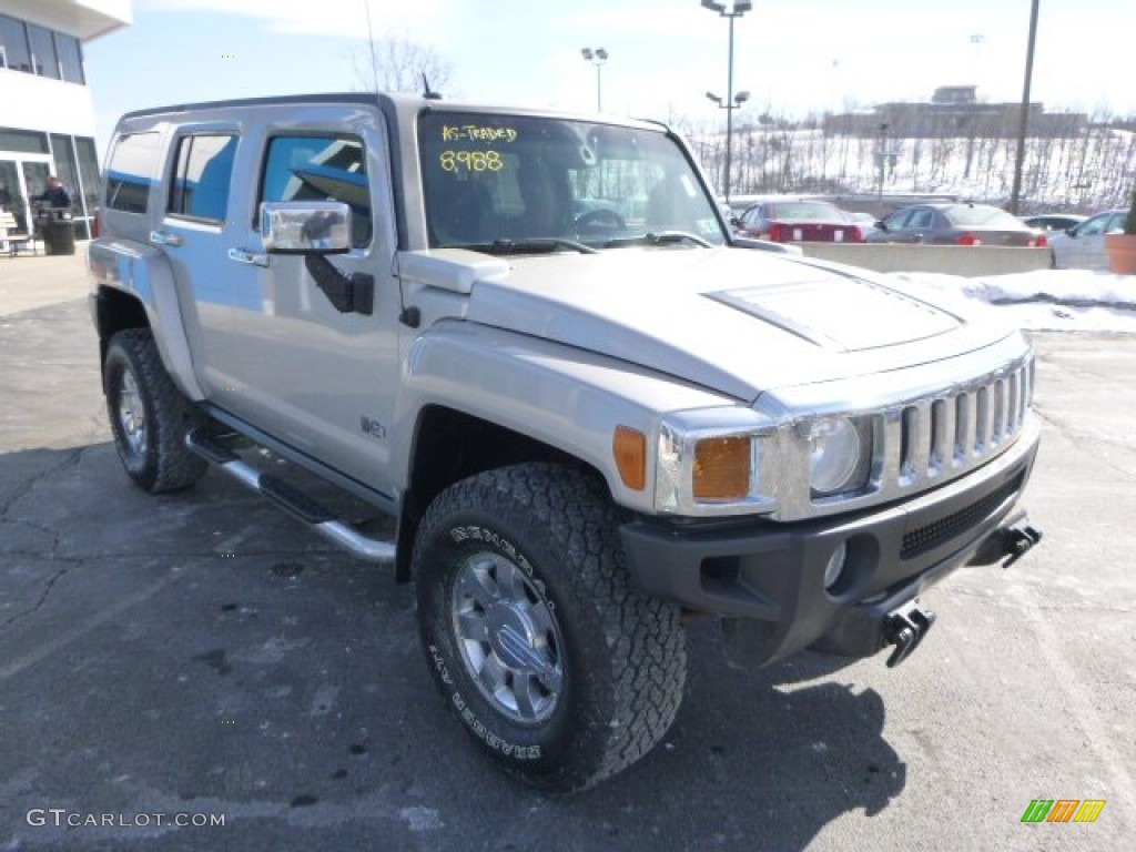 Boulder Gray Metallic 2006 Hummer H3 Standard H3 Model Exterior Photo #91114421