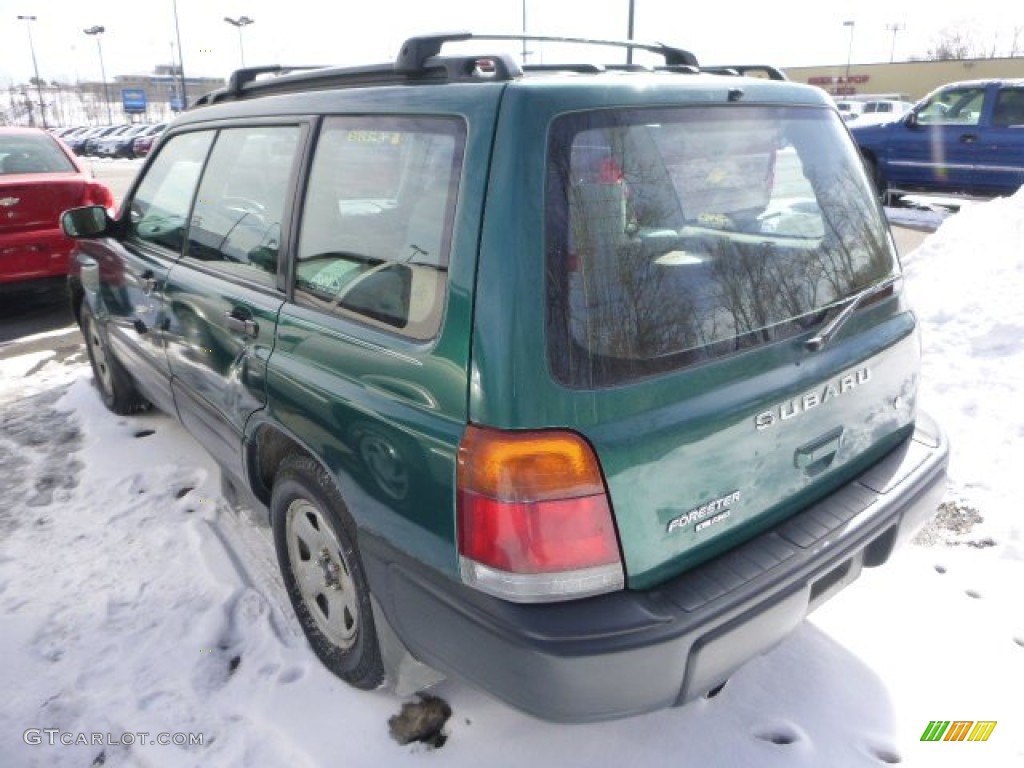 1999 Forester L - Acadia Green / Beige photo #2