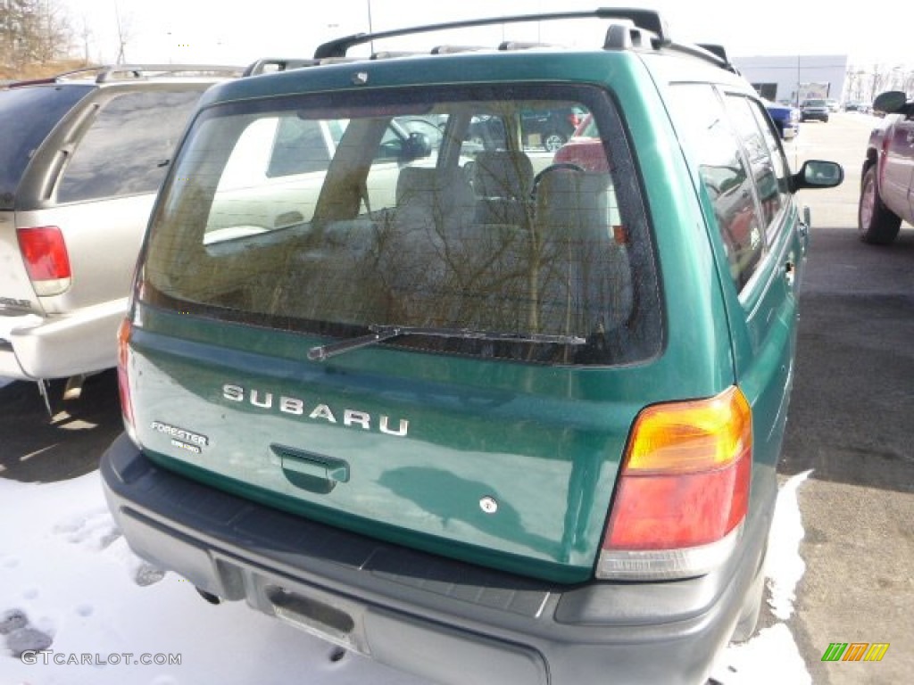 1999 Forester L - Acadia Green / Beige photo #4