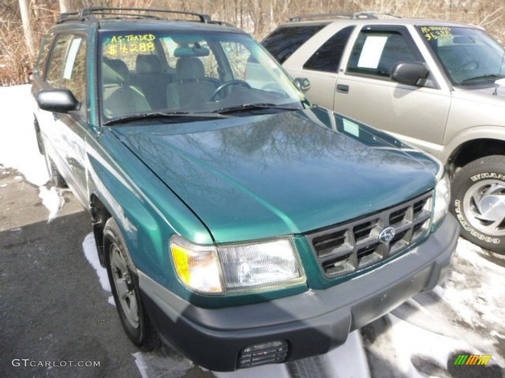 1999 Forester L - Acadia Green / Beige photo #5