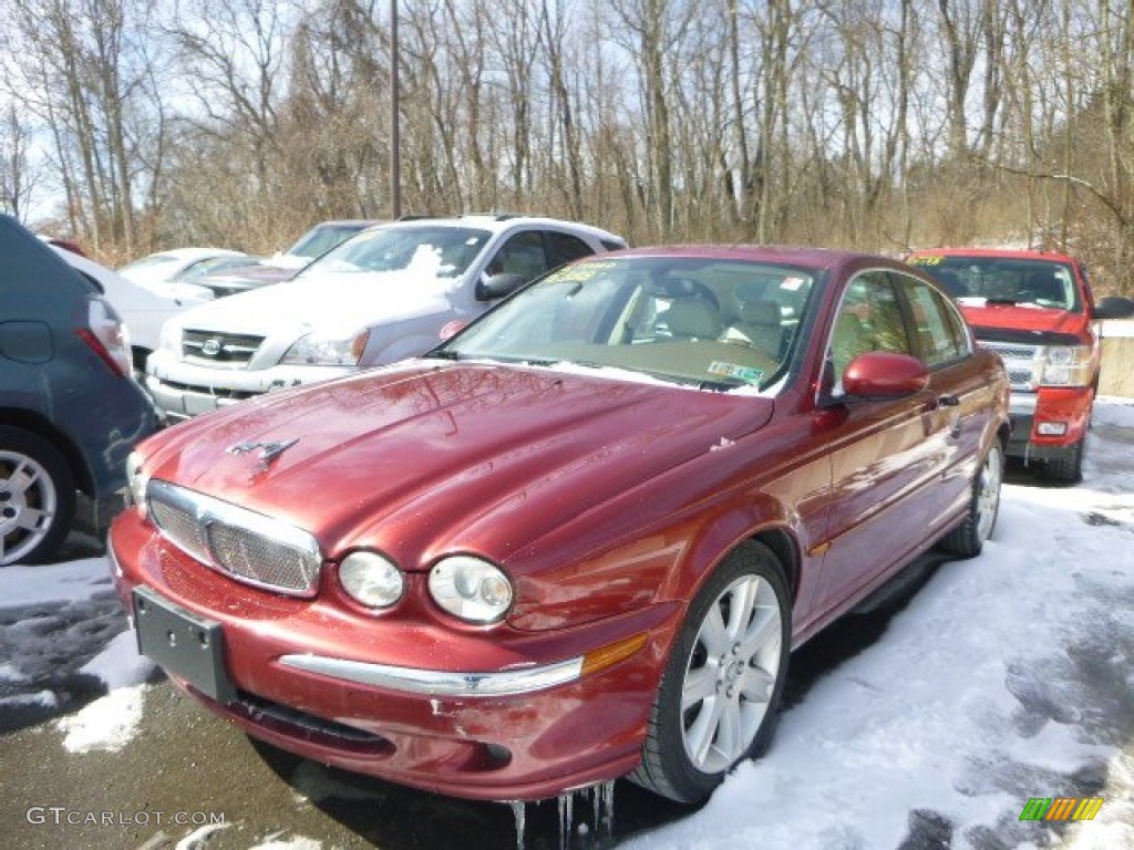 Radiance Red Metallic Jaguar X-Type
