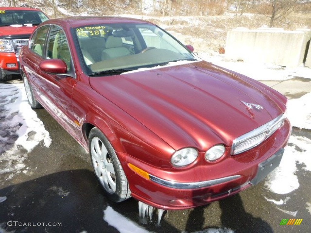 Radiance Red Metallic 2006 Jaguar X-Type 3.0 Exterior Photo #91115537