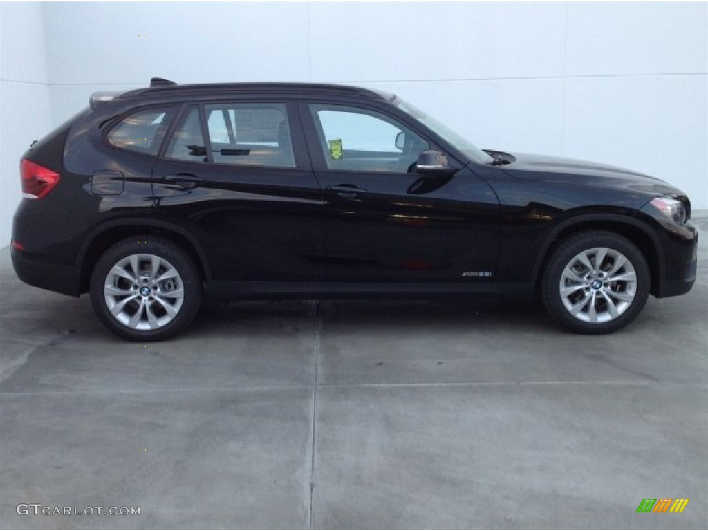 Jet Black 2014 BMW X1 xDrive28i Exterior Photo #91115603
