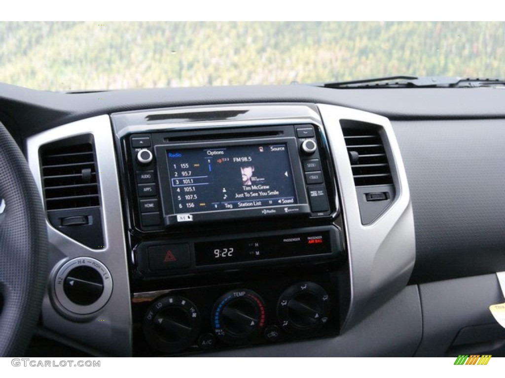 2014 Tacoma V6 SR5 Double Cab 4x4 - Black / Graphite photo #6