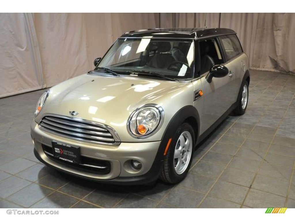 Sparkling Silver Metallic Mini Cooper