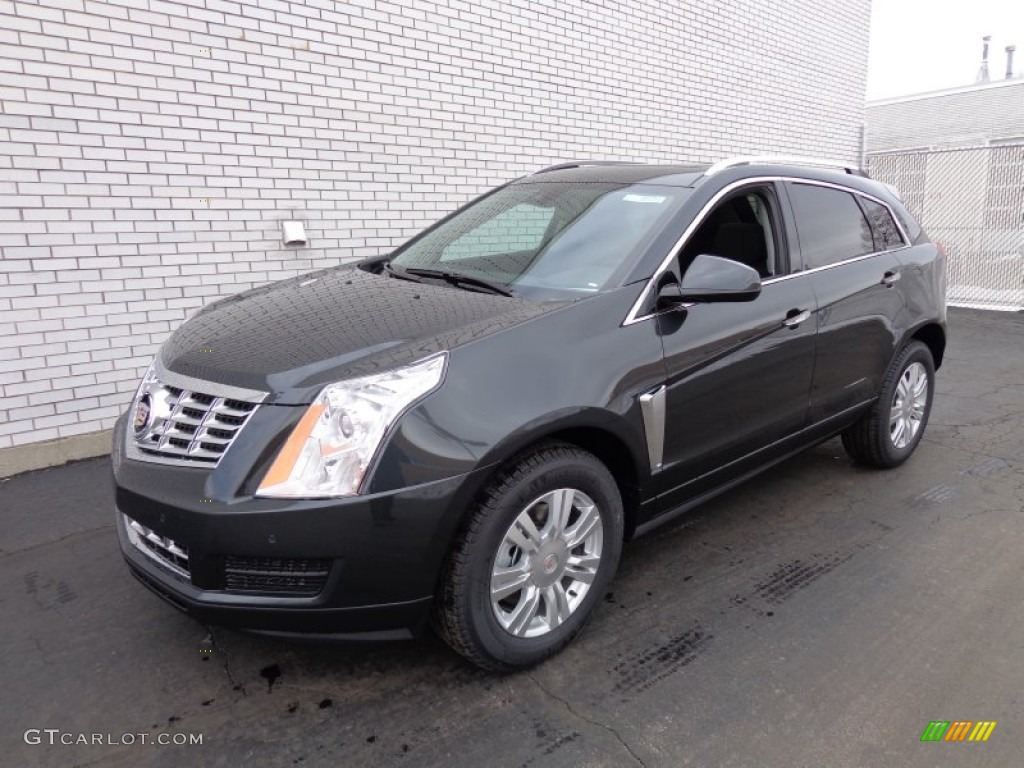 2014 SRX Luxury AWD - Graphite Metallic / Ebony/Ebony photo #1