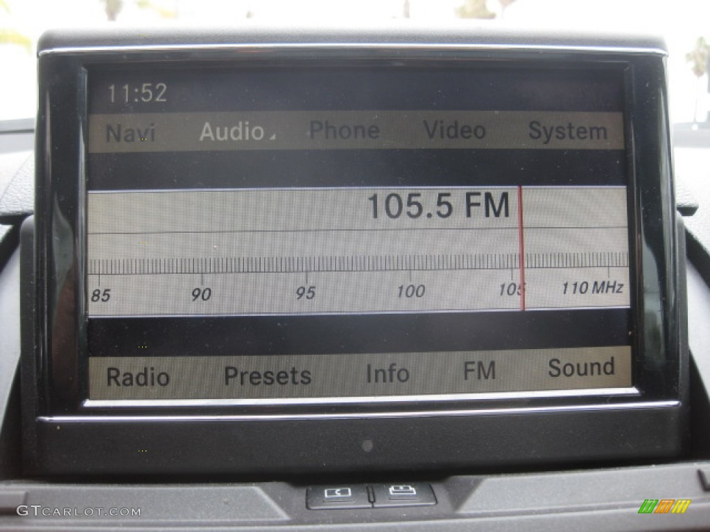 2011 Mercedes-Benz C 63 AMG Audio System Photos
