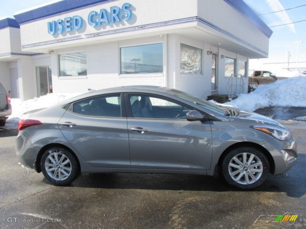 2014 Elantra SE Sedan - Gray / Gray photo #2