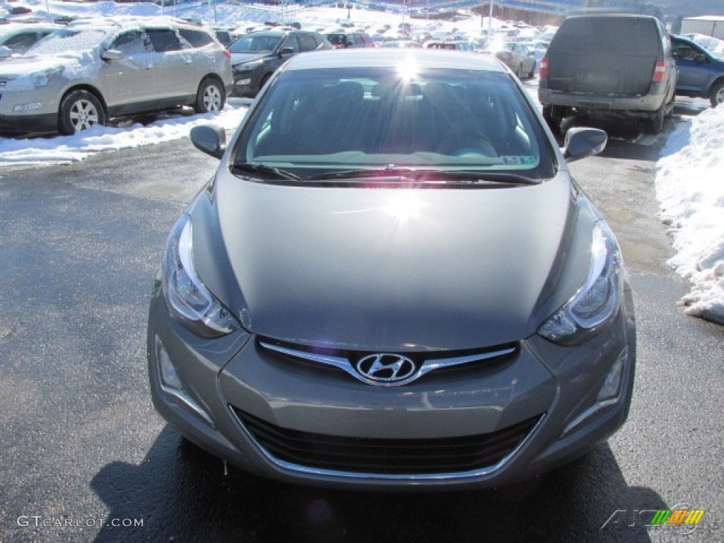 2014 Elantra SE Sedan - Gray / Gray photo #3