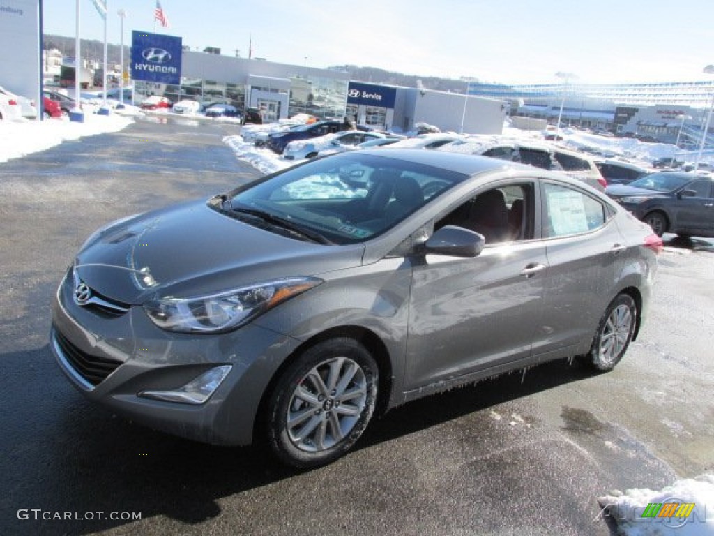 2014 Elantra SE Sedan - Gray / Gray photo #4