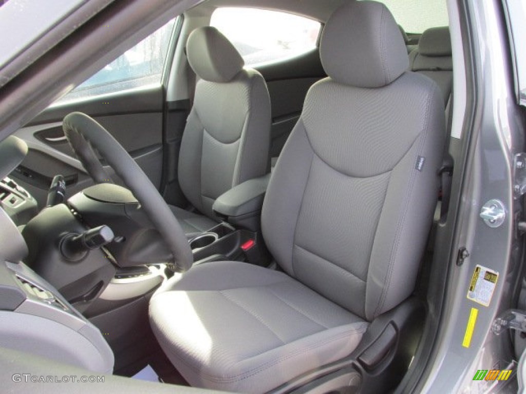 2014 Elantra SE Sedan - Gray / Gray photo #8