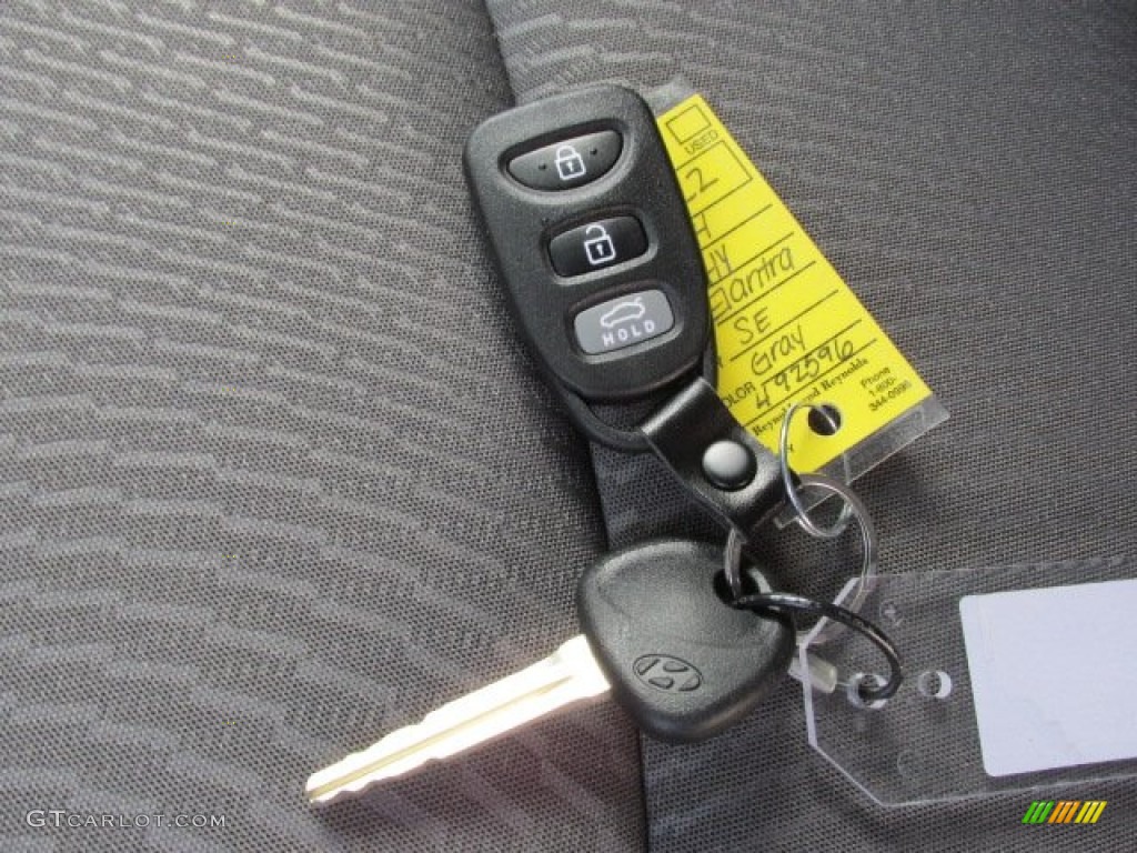 2014 Elantra SE Sedan - Gray / Gray photo #14