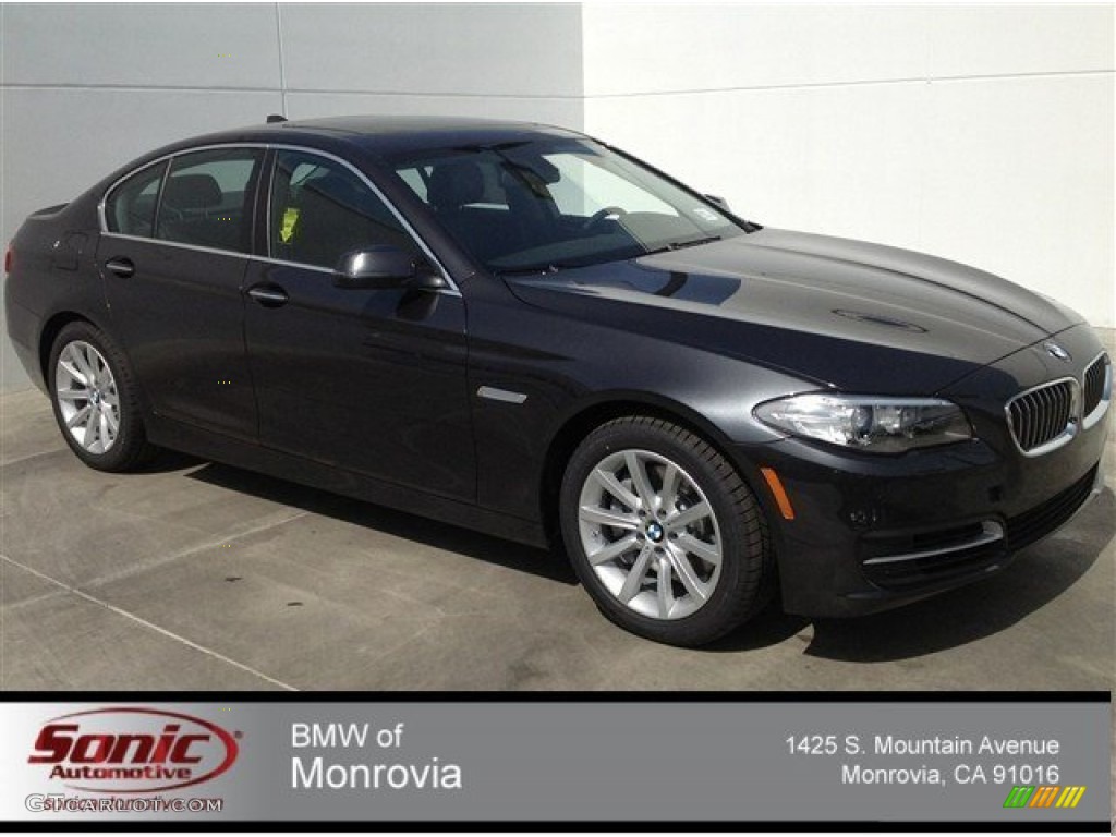 2014 5 Series 535i Sedan - Dark Graphite Metallic / Black photo #1