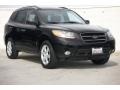 2008 Ebony Black Hyundai Santa Fe Limited  photo #1