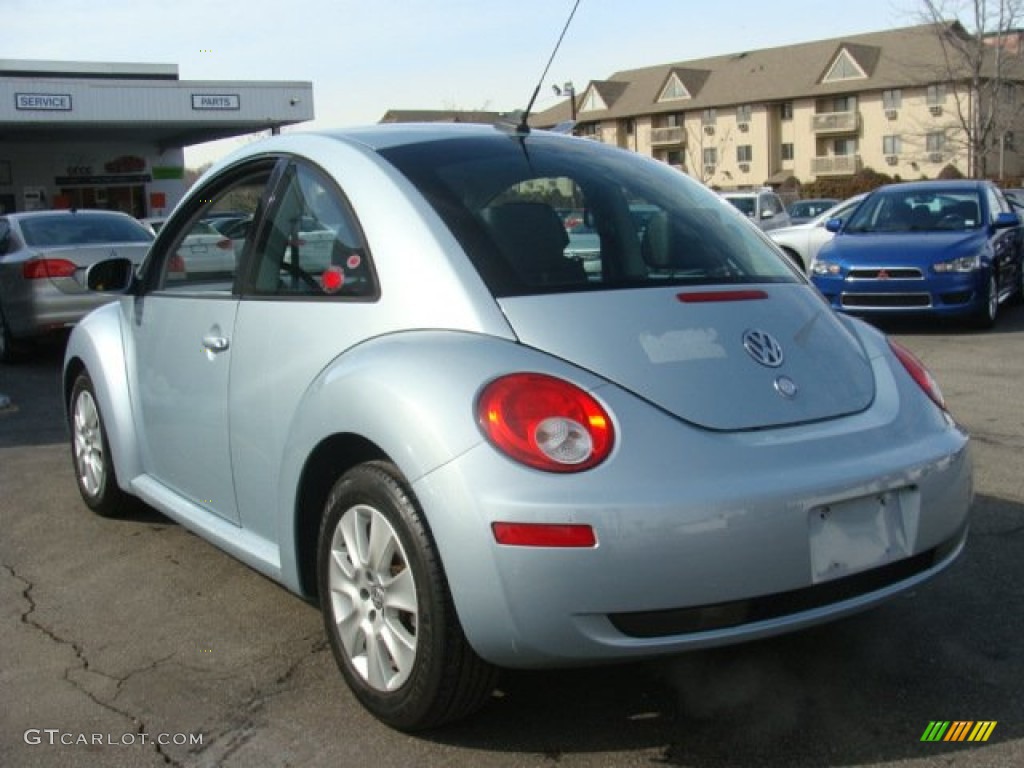 2009 New Beetle 2.5 Coupe - Heaven Blue Metallic / Black photo #4