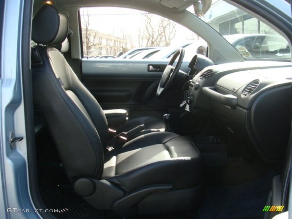 2009 New Beetle 2.5 Coupe - Heaven Blue Metallic / Black photo #7