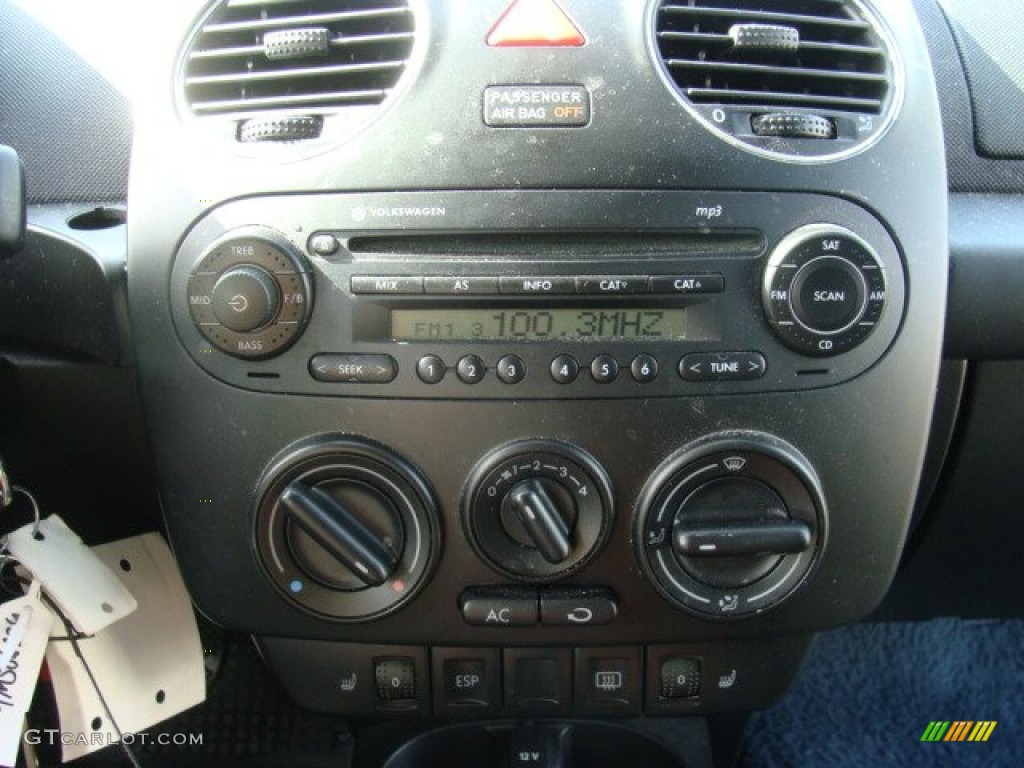 2009 New Beetle 2.5 Coupe - Heaven Blue Metallic / Black photo #10