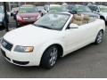 2006 Arctic White Audi A4 1.8T Cabriolet  photo #3