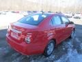 2014 Red Hot Chevrolet Sonic LT Sedan  photo #5