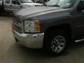 2012 Silver Ice Metallic Chevrolet Silverado 1500 Work Truck Extended Cab  photo #3