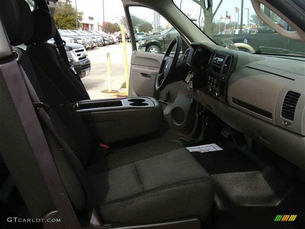 2012 Silverado 1500 Work Truck Extended Cab - Silver Ice Metallic / Dark Titanium photo #12