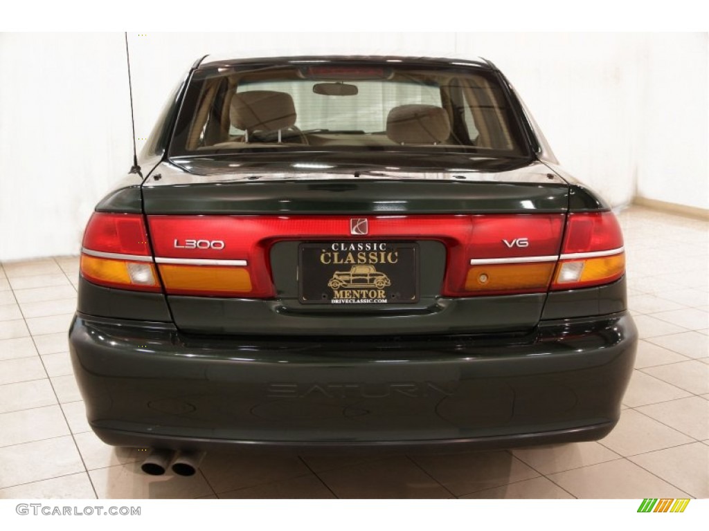 2002 L Series L300 Sedan - Green / Medium Tan photo #15