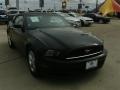 2014 Black Ford Mustang V6 Convertible  photo #7