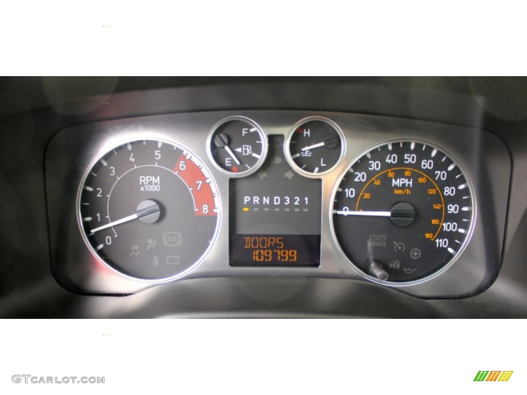 2008 Hummer H3 Alpha Gauges Photos