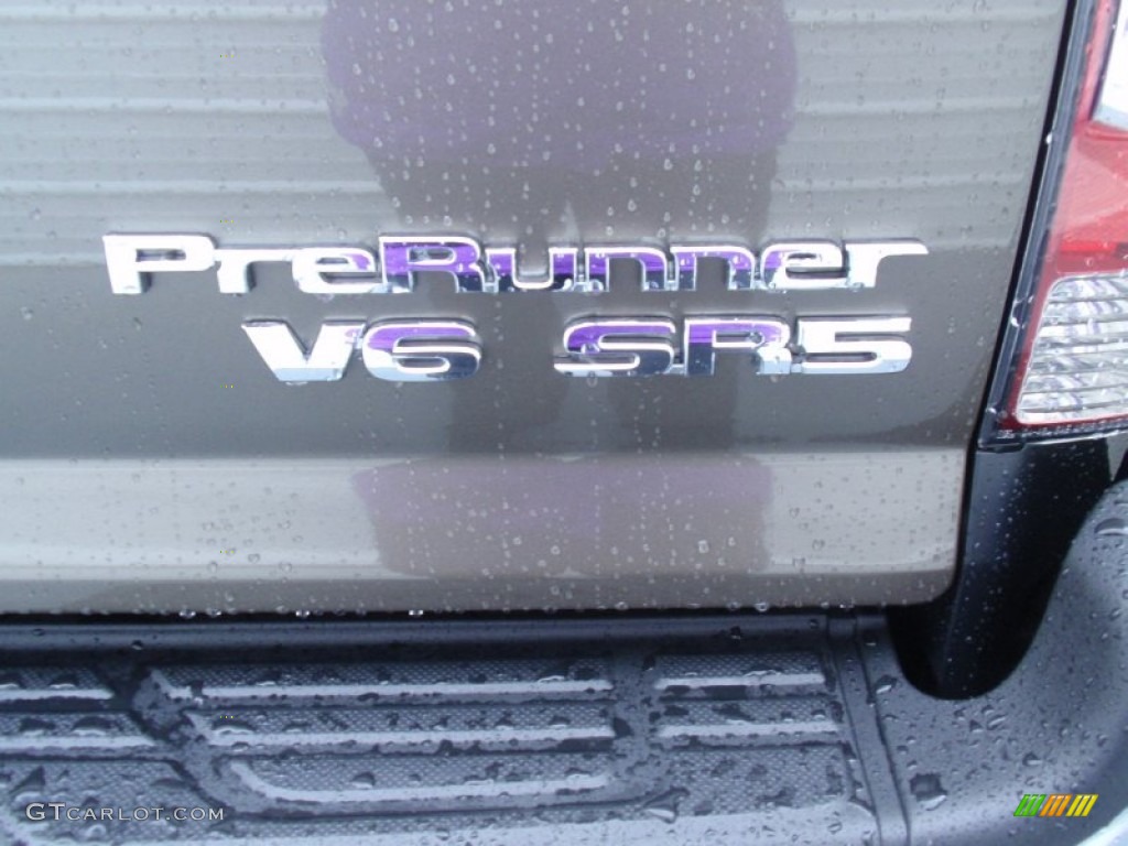 2014 Tacoma V6 Prerunner Double Cab - Pyrite Mica / Graphite photo #16
