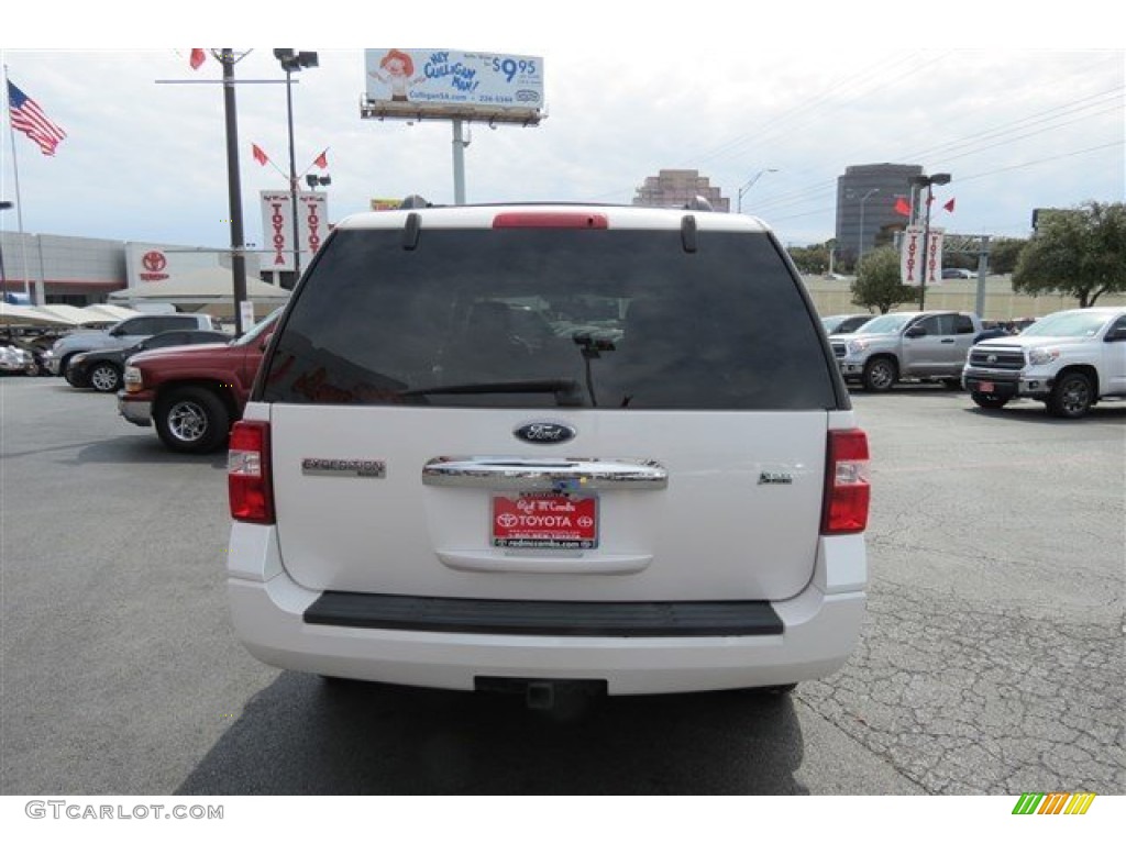 2009 Expedition Limited - White Platinum Tri-Coat Metallic / Stone photo #6